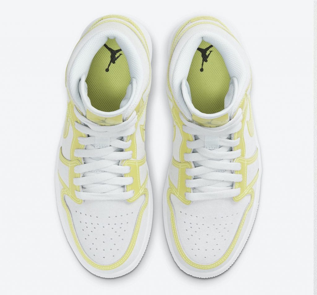 Air Jordan 1 Mid LX Opti Yellow - hypescrape
