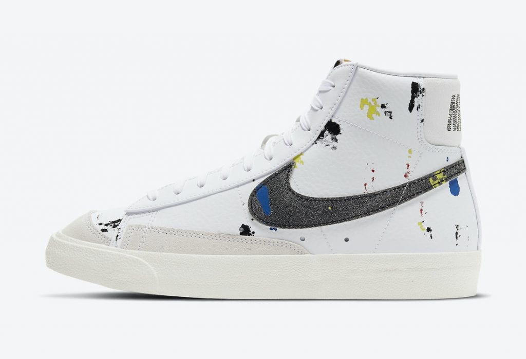 ᐉ Las Nike Blazer Mid '77 'Paint Splatter' en imágenes oficiales - Zapas  News