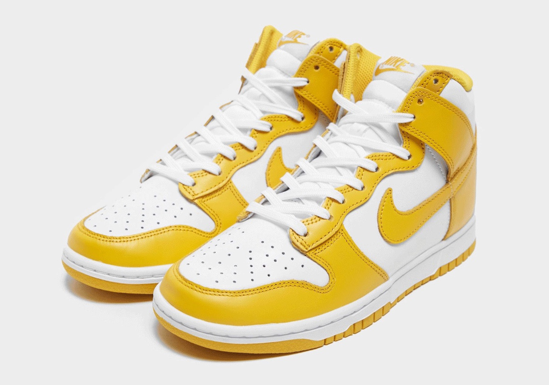 ᐉ Primeras imágenes de la Nike Dunk High ‘Dark Sulfur’ Zapas News
