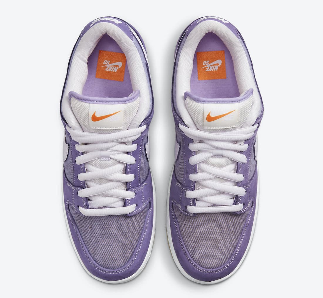 Nike SB Dunk Low Pro ISO Orange Label Unbleached Pack Lilac - BuyArrive