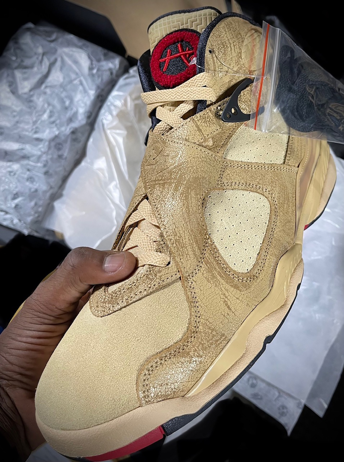 ᐉ Primer vistazo a las Air Jordan 8 de Rui Hachimura - Zapas News