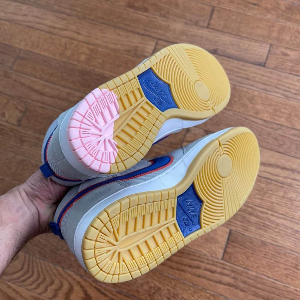 Las Nike SB Dunk High con los colores de los New York Mets Zapas New