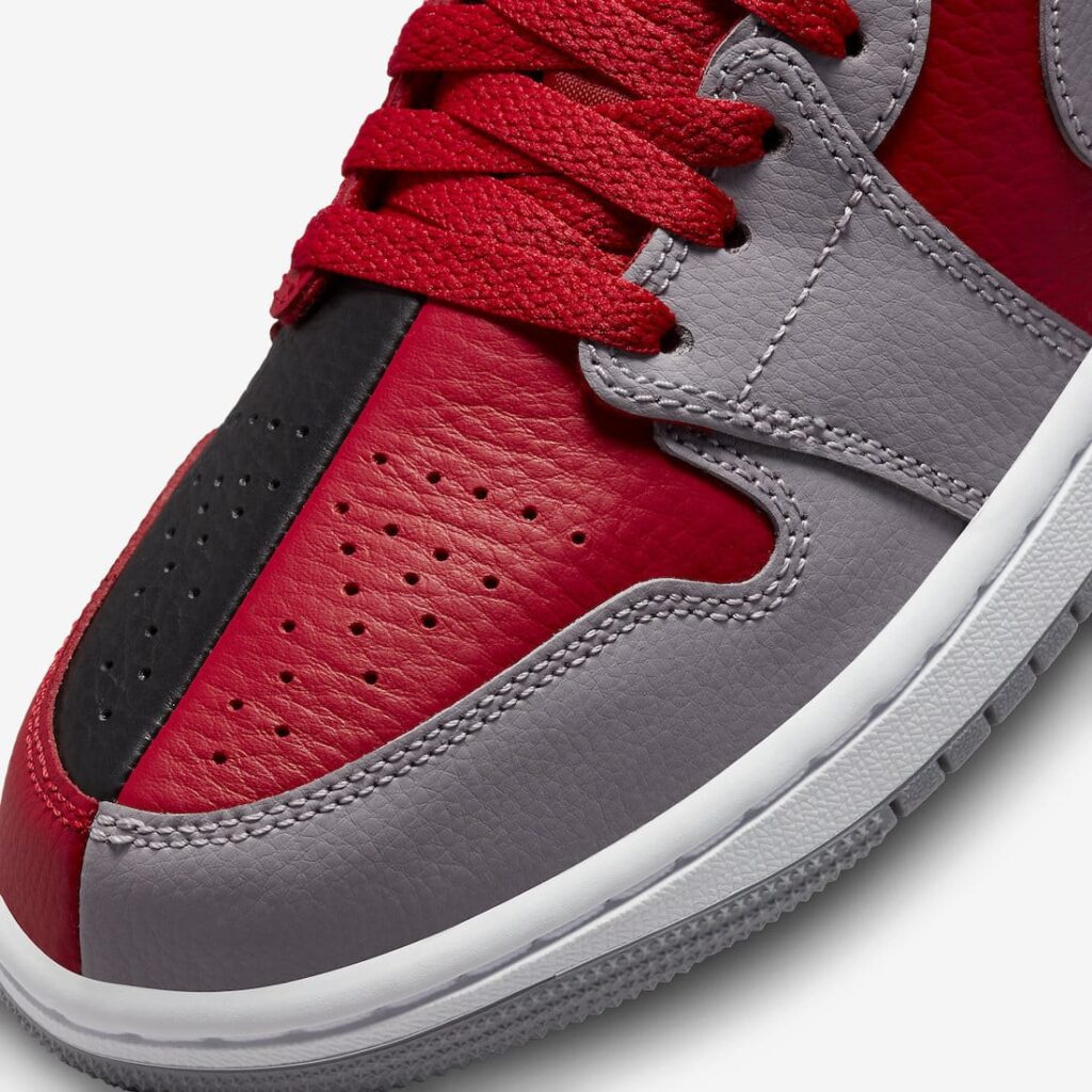 Otras Air Jordan 1 Low SE Split en color Gym Red, Zapas News